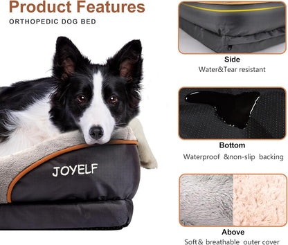 large memory foam dog bed orthopedic dog bed & sofa