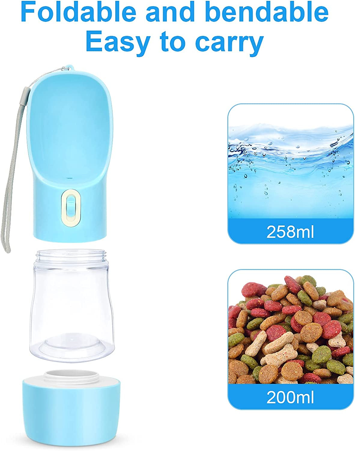 portable dog water bottle