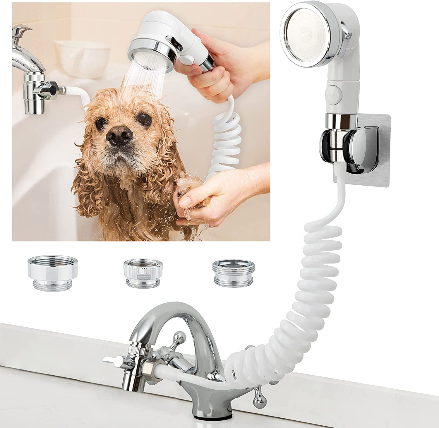 sink tub faucet sprayer attachment