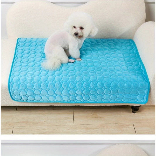 Dogs Cooling Mat - Cool Comfort for Cats & Dogs, Summer Pet Sofa