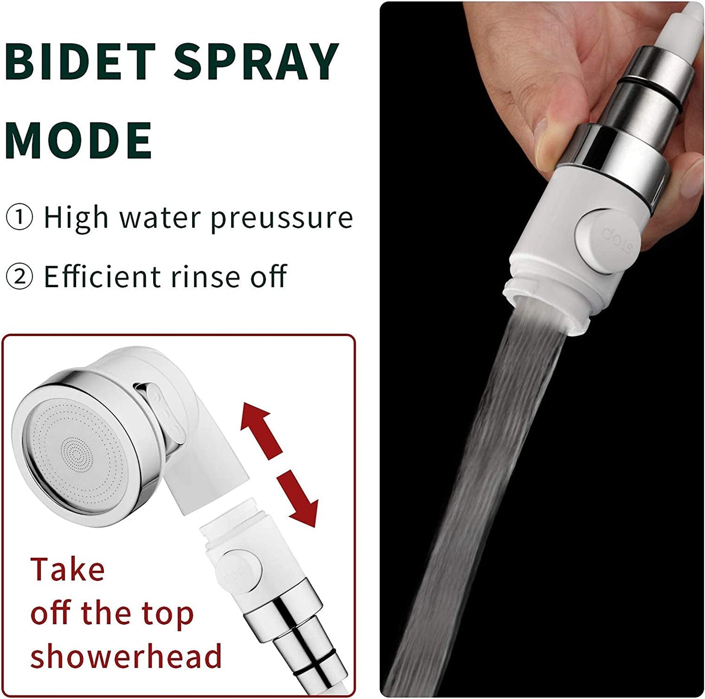 sink tub faucet sprayer attachment