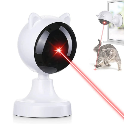 indoor cats kitty dogs cat laser toy automatic white