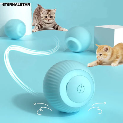 Interactive Smart Ball Cat Toy - Electronic Magic Ball Fun