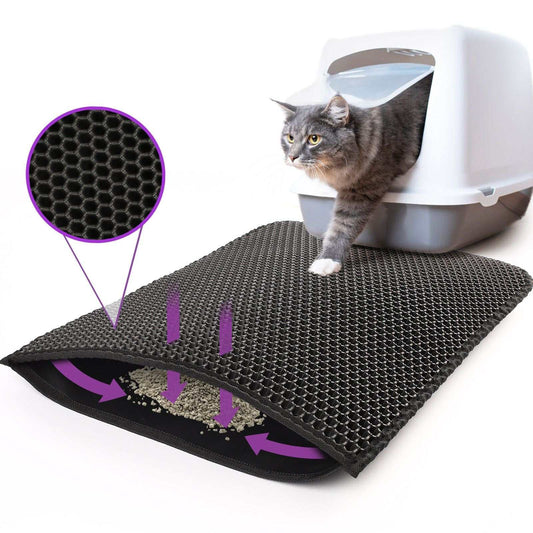 pefficient cat litter mat