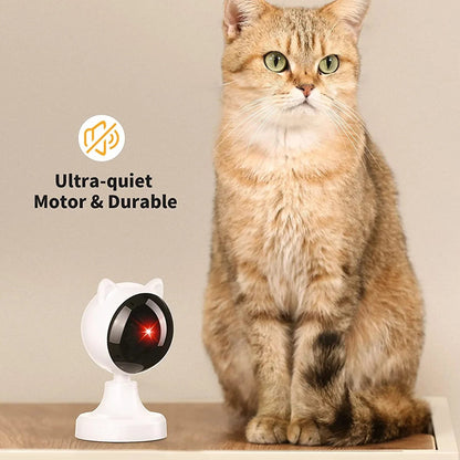 indoor cats kitty dogs cat laser toy automatic white